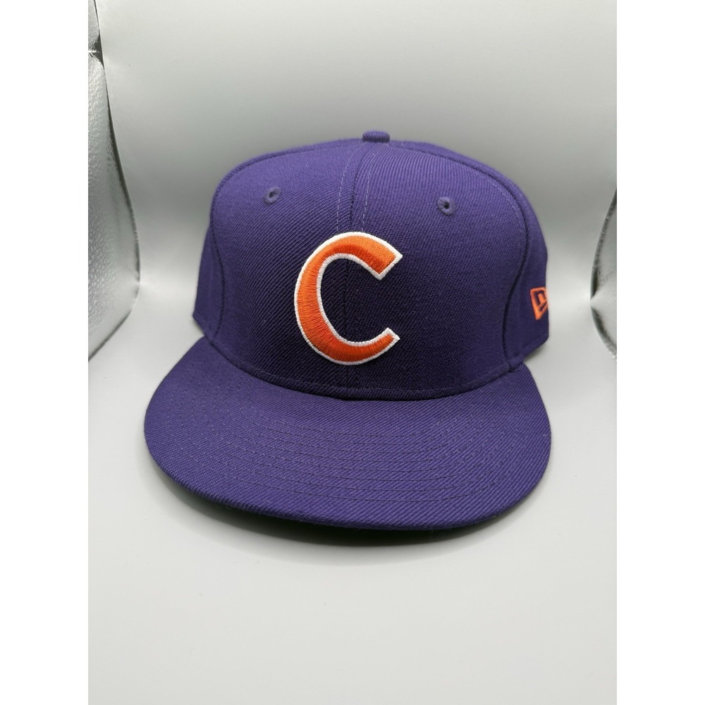 Clemson Tigers New Era 59FIFTY Fitted Hat 7 1/4 College World Series Omaha